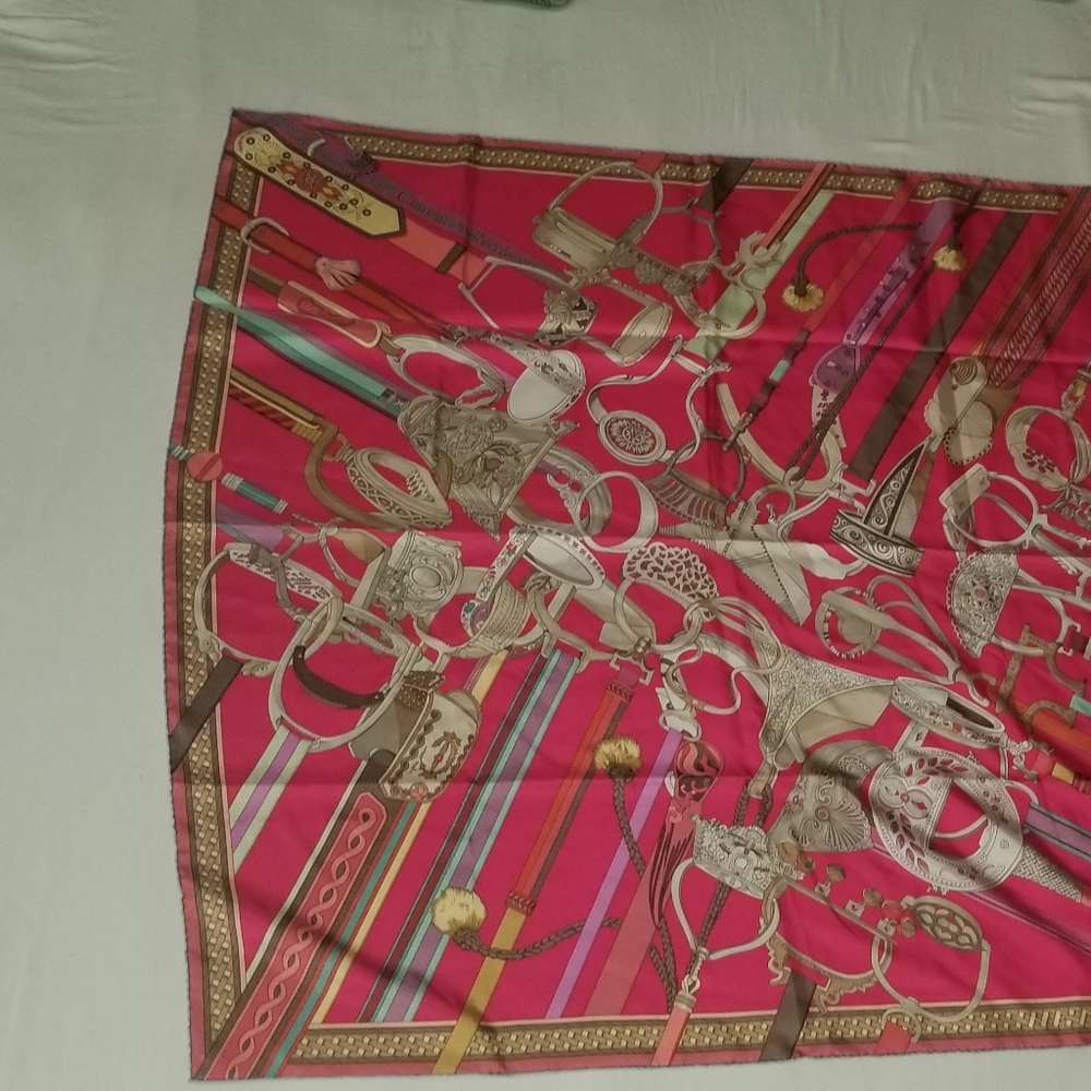 Hermes d Etriers Silk Scarf - Picture 4 of 14